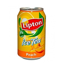 Липтон персиковый чай 0.33